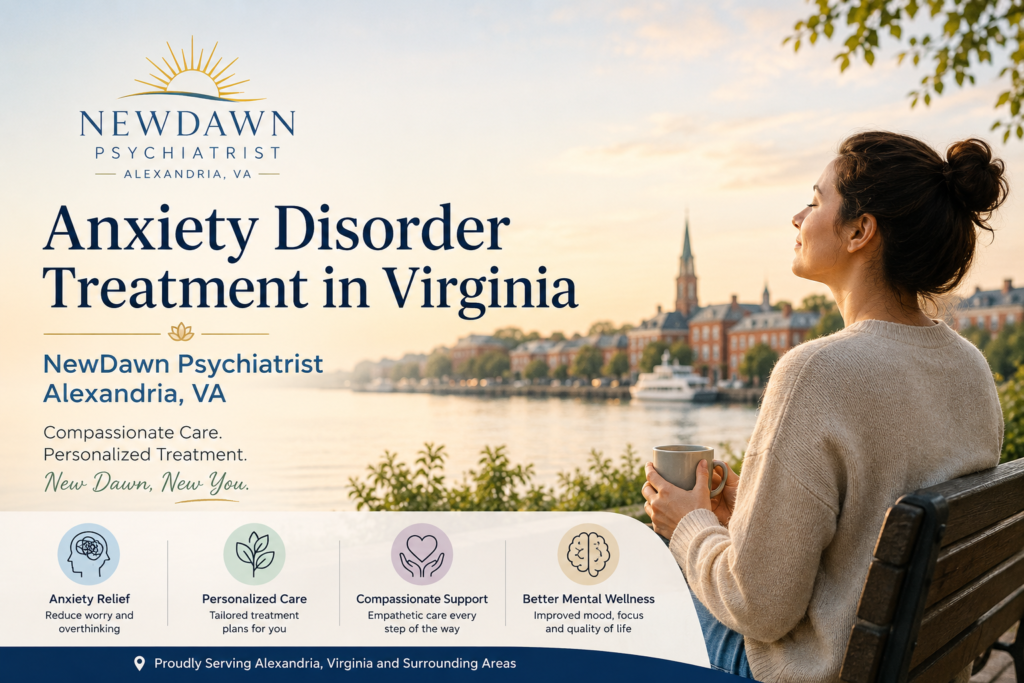 anxiety disorder treatment in Virginia