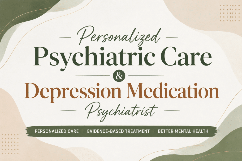 Mental health plays a vital role in overall well-being, affecting emotions, relationships, work performance, and daily life. Many individuals struggling with depression, anxiety, stress, or mood disorders require professional support to regain emotional balance and stability. At NewDawn Psychiatrist, we provide compassionate and personalized psychiatric care designed to meet each patient’s unique mental health needs. What Is Personalized Psychiatric Care? Personalized psychiatric care is a customized approach to mental health treatment that focuses on an individual’s specific condition, symptoms, lifestyle, emotional challenges, and medical history. Unlike generalized treatment methods, this approach creates a care plan tailored specifically to the patient’s needs and long-term wellness goals. At NewDawn Psychiatrist Alexandria VA, personalized psychiatric care may include: Comprehensive psychiatric evaluations Medication management Emotional and behavioral therapy support Stress management strategies Lifestyle and wellness guidance Ongoing monitoring and follow-up care This individualized approach helps improve treatment effectiveness and supports long-term emotional wellness. Role of a Depression Medication Psychiatrist A depression medication psychiatrist is a licensed mental health professional trained to diagnose and treat depressive disorders using evidence-based psychiatric care. Depression can affect thoughts, mood, sleep, energy levels, relationships, and overall quality of life, making professional treatment essential for many individuals. Our psychiatrists carefully evaluate each patient’s: Emotional symptoms Mental health history Stress levels Behavioral patterns Existing medical conditions Based on this assessment, a personalized treatment plan is created to support recovery and emotional stability. Medication Management for Depression Medication management is often an important part of depression treatment. A qualified depression medication psychiatrist may prescribe antidepressant medications when clinically appropriate and monitor the patient’s progress closely. Medication management services may include: Selecting appropriate medications Monitoring side effects Adjusting dosages when necessary Evaluating treatment effectiveness Providing ongoing psychiatric support The goal is to help patients achieve symptom relief safely and effectively while improving daily functioning and emotional well-being. Benefits of Professional Psychiatric Care Choosing professional psychiatric treatment offers several important benefits for individuals struggling with depression and other mental health conditions. Accurate Diagnosis Psychiatrists provide detailed mental health evaluations to identify underlying emotional and psychological concerns. Customized Treatment Plans Every treatment plan is personalized based on the patient’s condition, lifestyle, symptoms, and goals. Safe Medication Monitoring Professional medication management helps ensure safety, effectiveness, and proper symptom control. Emotional Support Therapy and counseling provide coping strategies, emotional guidance, and stress management techniques. Long-Term Mental Wellness Consistent psychiatric support can improve emotional stability, confidence, relationships, and overall quality of life. Conditions Commonly Treated At NewDawn Psychiatrist, we provide treatment for a wide range of mental health conditions, including: Major depressive disorder Anxiety disorders Panic attacks Bipolar disorder ADHD Stress and burnout Mood disorders PTSD and trauma-related conditions Our goal is to provide compassionate and professional care tailored to each patient’s emotional and mental health needs. How to Book an Appointment Getting started with personalized psychiatric care is simple and convenient. Visit NewDawn Psychiatrist Website Explore available psychiatric and mental health services Select your preferred consultation or treatment option Choose a suitable appointment date and time Submit your information and confirm your appointment online For immediate assistance, contact our office directly at +1 703-473-8967. Conclusion Seeking support from a qualified depression medication psychiatrist can significantly improve emotional health and daily functioning. Through personalized psychiatric care, patients receive customized treatment, professional guidance, and ongoing support designed specifically for their mental wellness journey. At NewDawn Psychiatrist Alexandria VA, we are committed to helping individuals achieve emotional balance, mental clarity, and long-term wellness through compassionate psychiatric care and evidence-based treatment solutions.